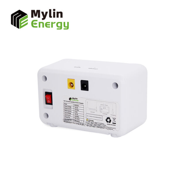 Mylin 12V Mini DC UPS MU26B 19.24Wh 5200mAh Lithium Battery Power Supply - Image 7