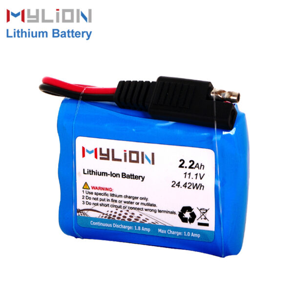 Mylion 11.1V/12V 2200mah Lithium Battery - Image 2