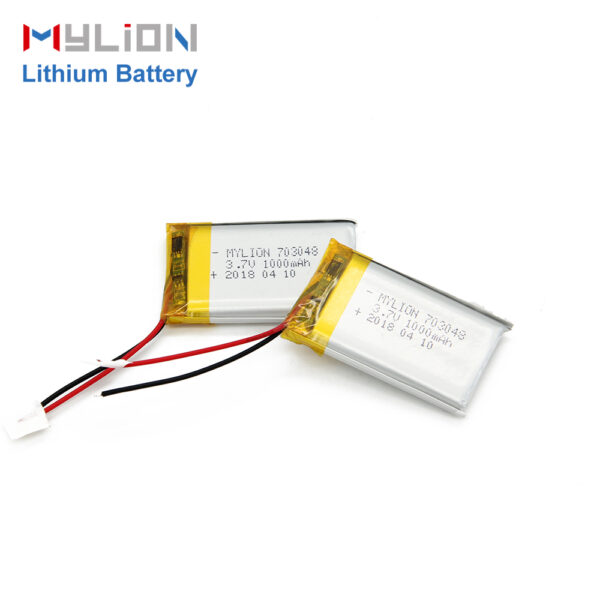 Mylion 3.7v 1000mah 703048 lithium polymer battery - Image 3