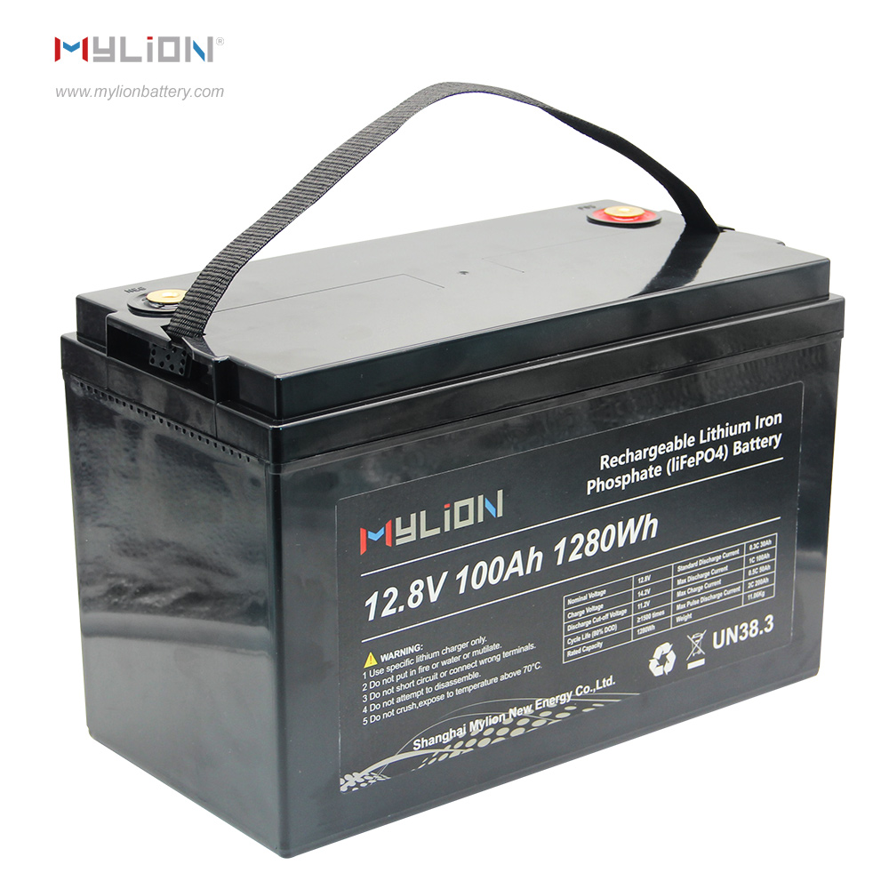 Mylion 12V 100Ah LiFePO4 Battery For Outdoor Boat Touring Car Lead-Acid Replacement - immagine 4